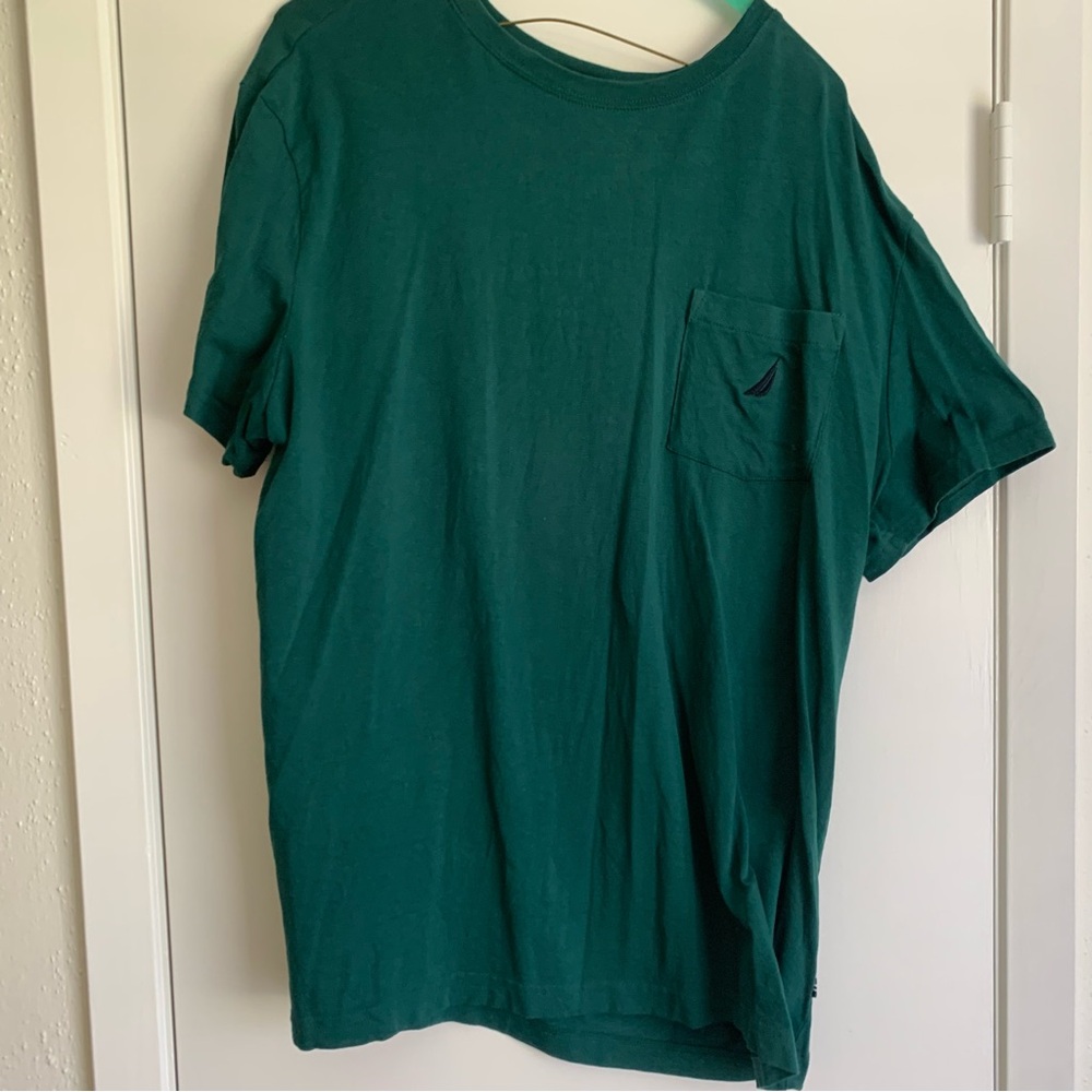 Nautica Teal Short Sleeve Tee